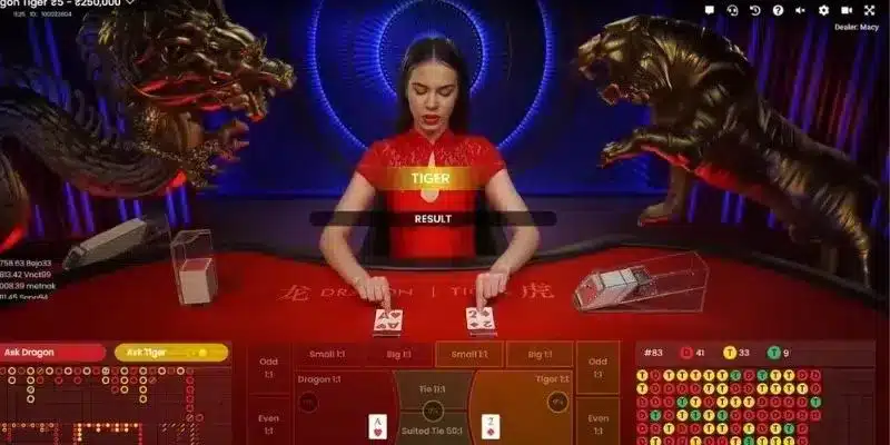 Phân tích xác suất và thống kê khi soi cầu rồng hổ